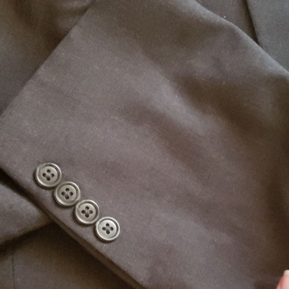 STRATFORD MENS GREY WOOL SUIT JACKET 48 LG - Picture 8 of 8